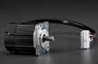 NEMA 23 brushless servo motor with a Molex connector and a high resolution optical encoder